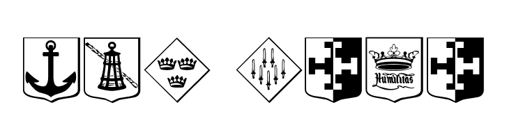 Christian Icons C SaintsAtoJ  Free Fonts Download