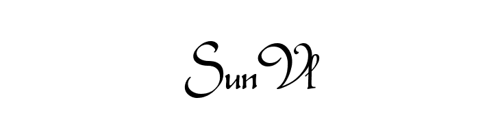 SunVl Civitype FG Font
