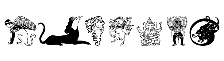 Mythology 1  Free Fonts Download