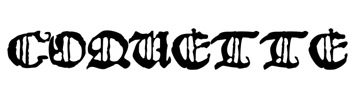 BlackletterHPLHS  Free Fonts Download