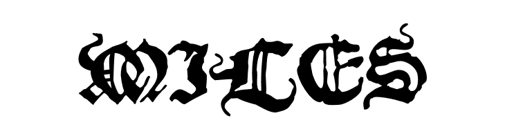 BlackletterHPLHS  Free Fonts Download