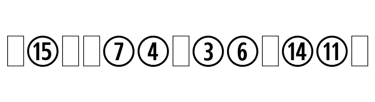 CombiNumeralsLtd  Free Fonts Download