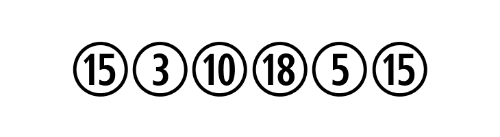 CombiNumeralsLtd  Free Fonts Download