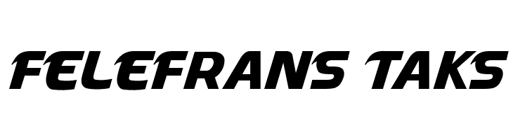 FELEFRANS%2BTAKS Masque Font