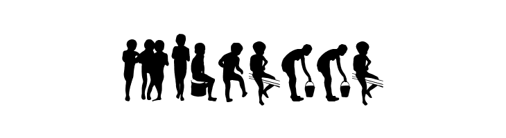 Afrika Children A Rural  Free Fonts Download