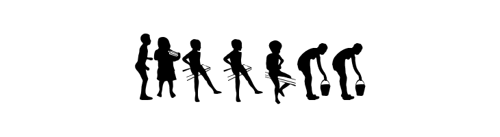 Afrika Children A Rural  Free Fonts Download