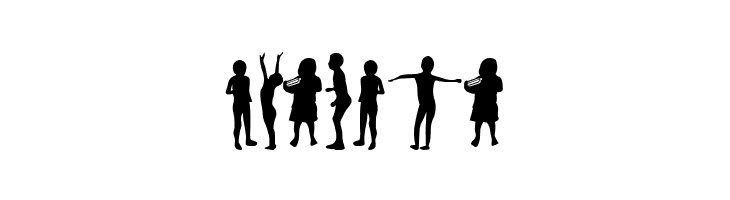 Afrika Children A Rural  Free Fonts Download