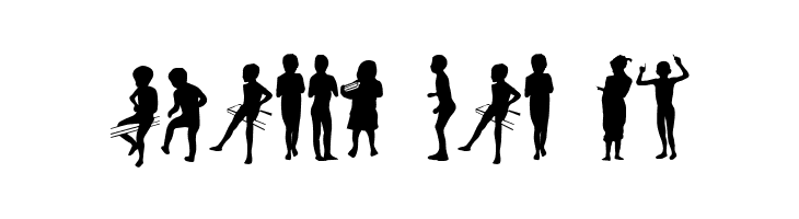 Afrika Children A Rural  Free Fonts Download