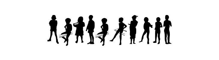 Afrika Children A Rural  Free Fonts Download