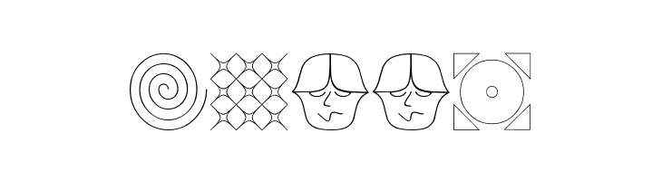 Formas germetricas 1  Free Fonts Download