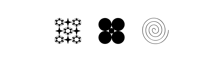 Formas germetricas 1  Free Fonts Download