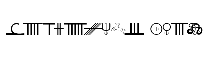 101! Celtic Astrologer  Free Fonts Download