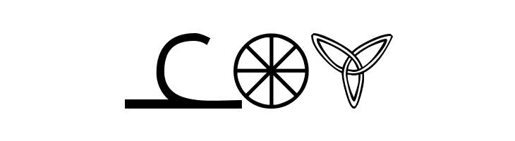 101! Celtic Astrologer  Free Fonts Download