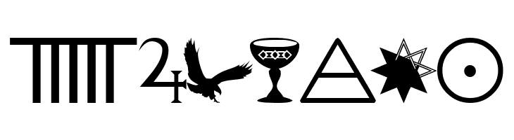 101! Celtic Astrologer  Free Fonts Download