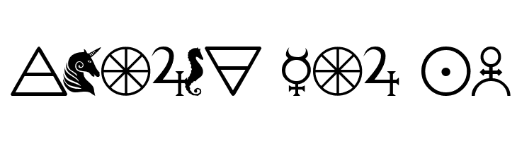 101! Celtic Astrologer  Free Fonts Download