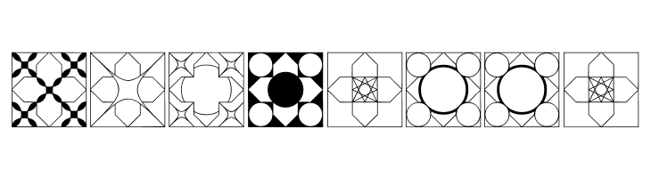 Formas geometricas 2  Free Fonts Download
