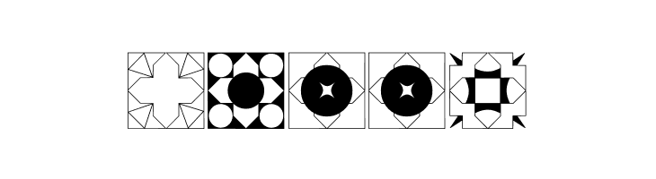 Formas geometricas 2  Free Fonts Download