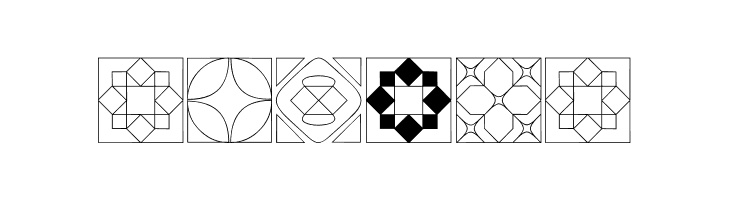 Formas geometricas 2  Free Fonts Download