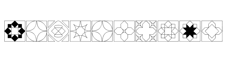 Formas geometricas 2  Free Fonts Download