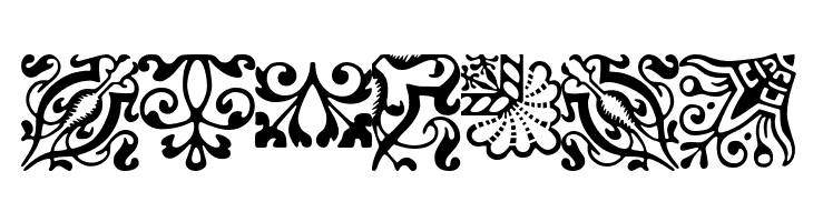 ACaslonOrnamentsModified  Free Fonts Download