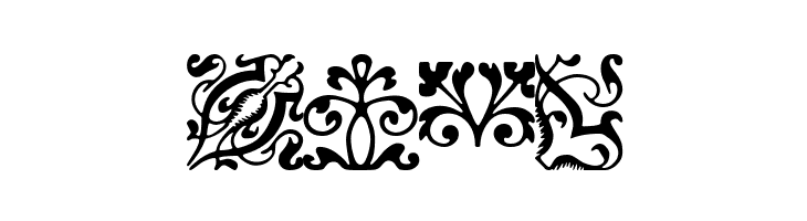 ACaslonOrnamentsModified  Free Fonts Download