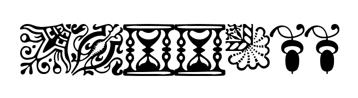 ACaslonOrnamentsModified  Free Fonts Download