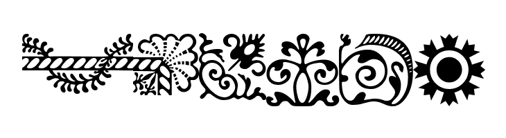 ACaslonOrnamentsModified  Free Fonts Download