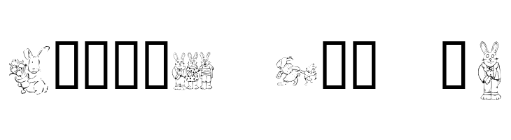 KR Easter Dings  Free Fonts Download
