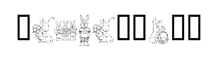 KR Easter Dings  Free Fonts Download