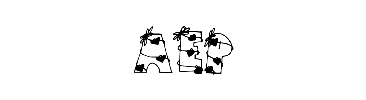 SA-Heart Strings  Free Fonts Download