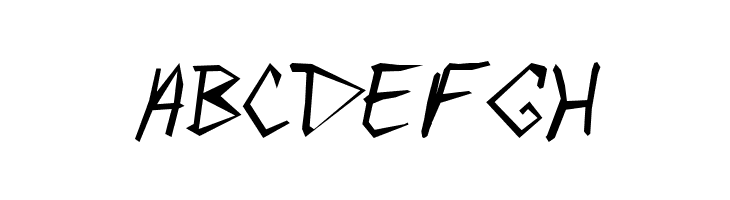 BethHand Angular  Free Fonts Download