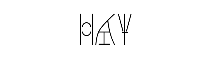 Linear-B  Free Fonts Download