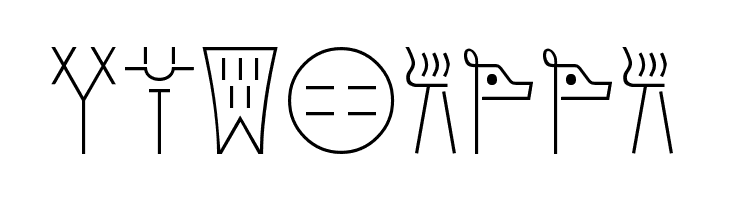 Linear-B  Free Fonts Download