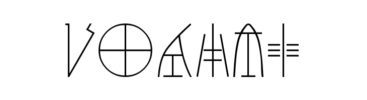 Linear-B  Free Fonts Download
