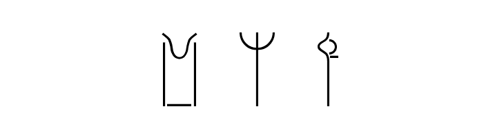Linear-B  Free Fonts Download