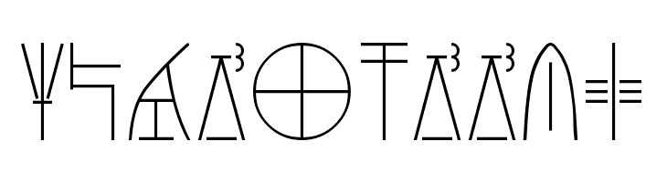 Linear-B  Free Fonts Download
