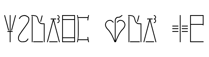 Linear-B  Free Fonts Download