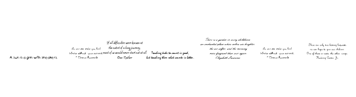 quotes varies  Free Fonts Download