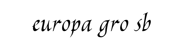 EscribaUT Italic  Free Fonts Download