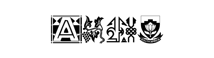 Afrika Images F mBizo  Free Fonts Download