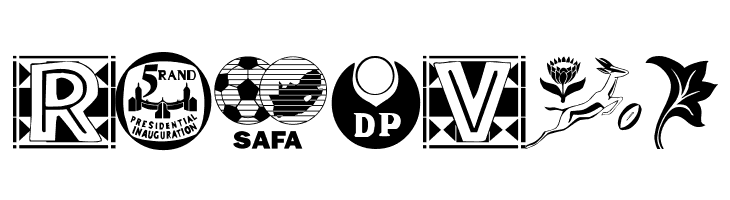 Afrika Images F mBizo  Free Fonts Download