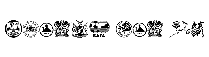 Afrika Images F mBizo  Free Fonts Download