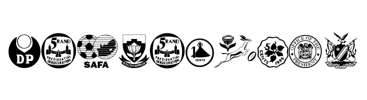 Afrika Images F mBizo  Free Fonts Download