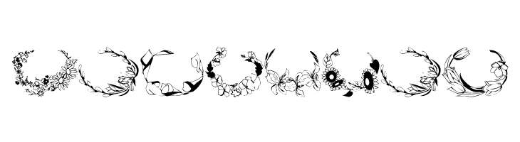 Floral Settings  Free Fonts Download