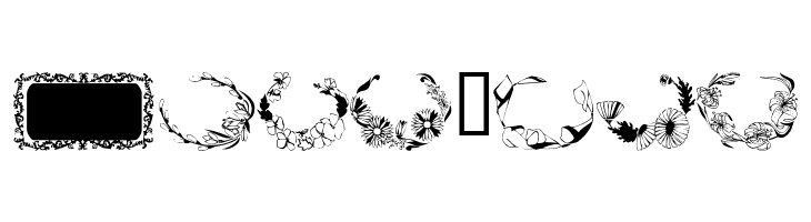 Floral Settings  Free Fonts Download
