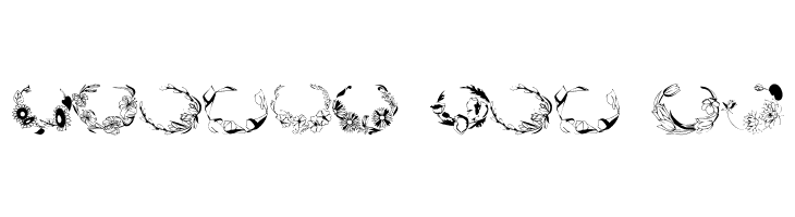 Floral Settings  Free Fonts Download