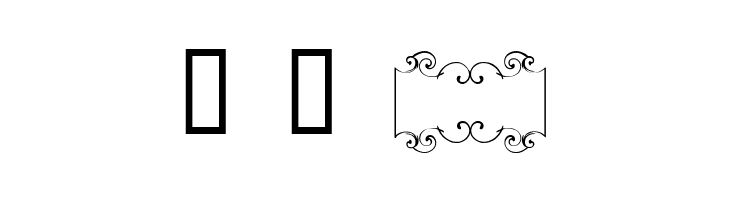 Chay's Frames  Free Fonts Download
