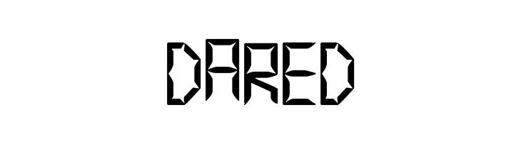 Legitimate Crystal Display  Free Fonts Download