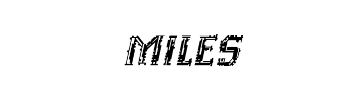 InhumanBB-Italic  Free Fonts Download