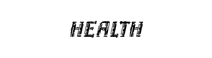 InhumanBB-Italic  Free Fonts Download
